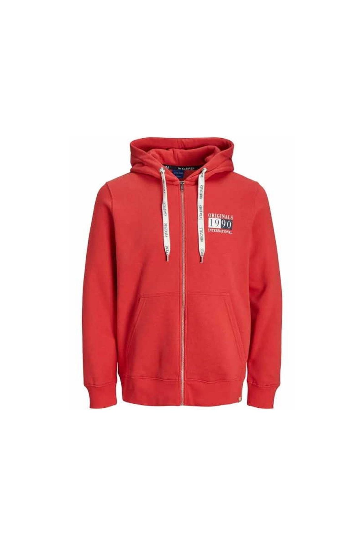 Jack & Jones Pullover Rot Regular Fit Fast ausverkauft