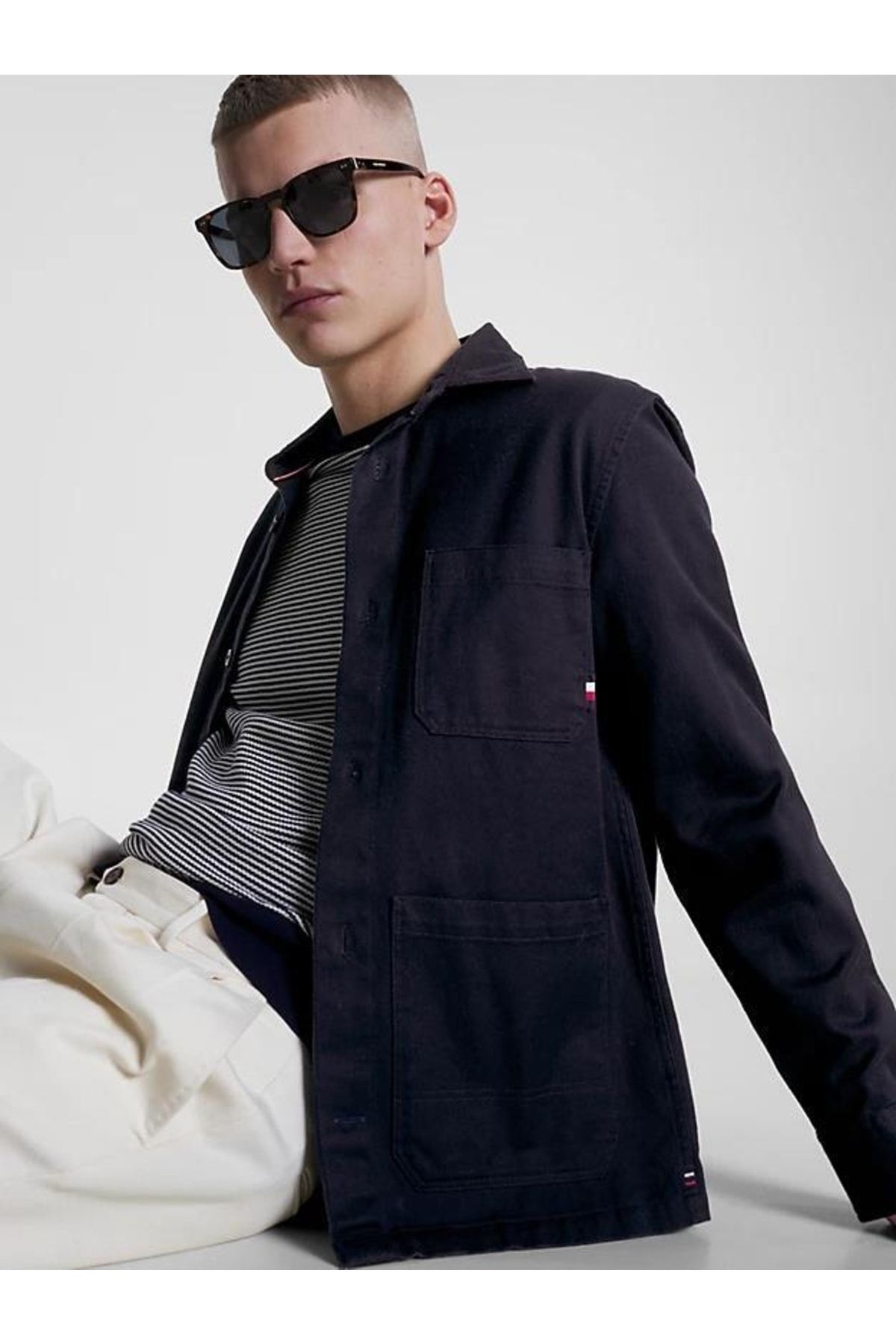 Tommy hilfiger twill jacket sales