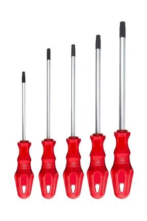 Hon 5 Parça Torx Tornavida Seti (T-15,T-20,T-25,T-30-T-40)