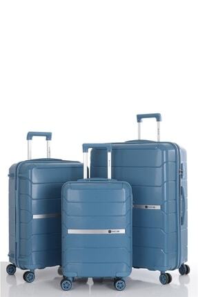 MÇS Üçlü Polipropilen Valiz Seti V366