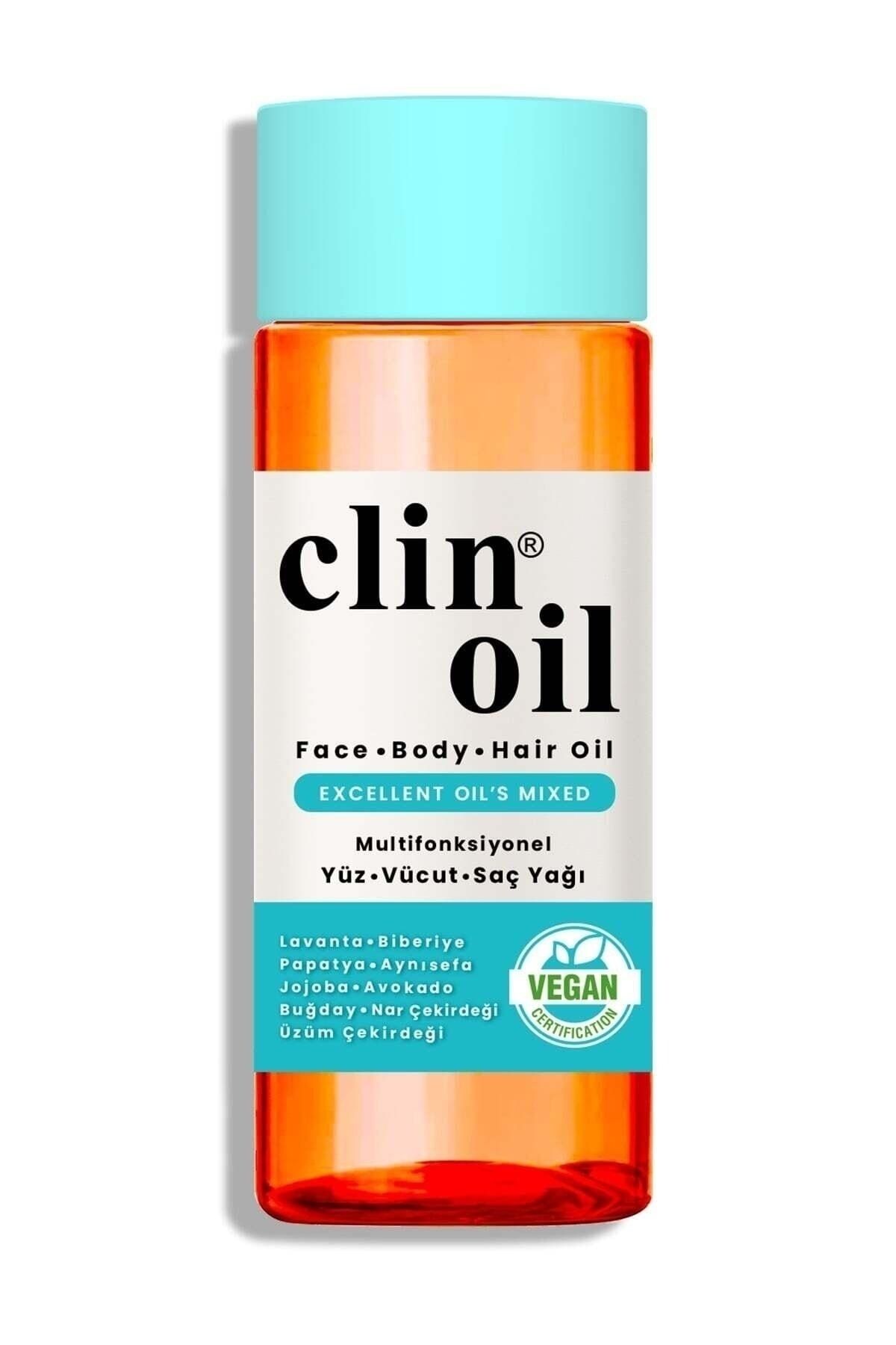 PROCSIN روغن چندکاره Clin Oil مناسب برای صورت مو و بدن 100 میل