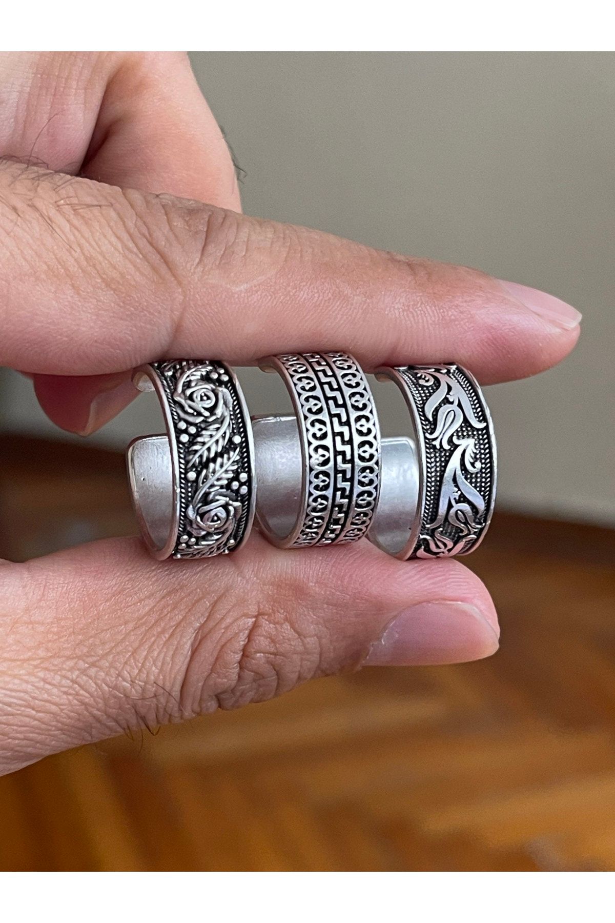 Silver shop plated rings