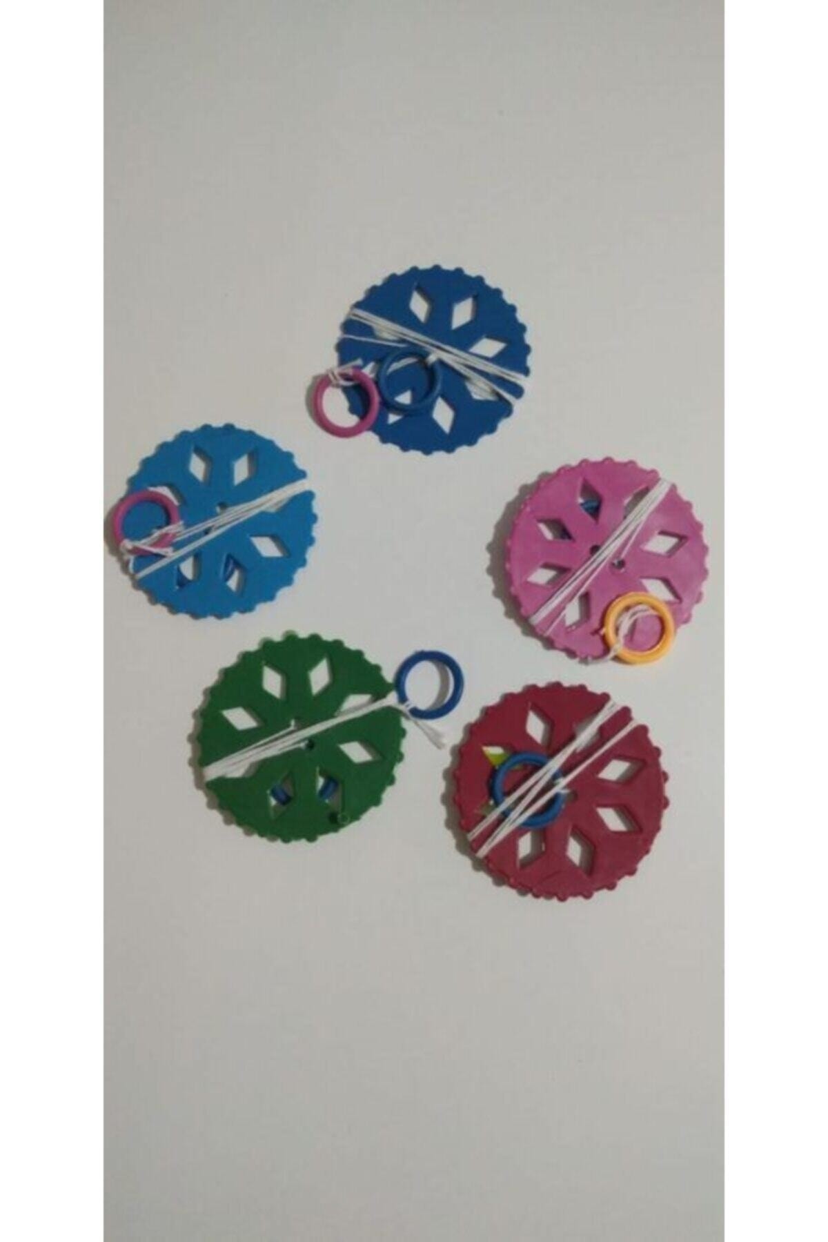 Yoko Toys Nostaljik Ipli Fırfır Oyuncak 10 Adet - 80'ler 90'lar Ipli Fırfır 10 Adet