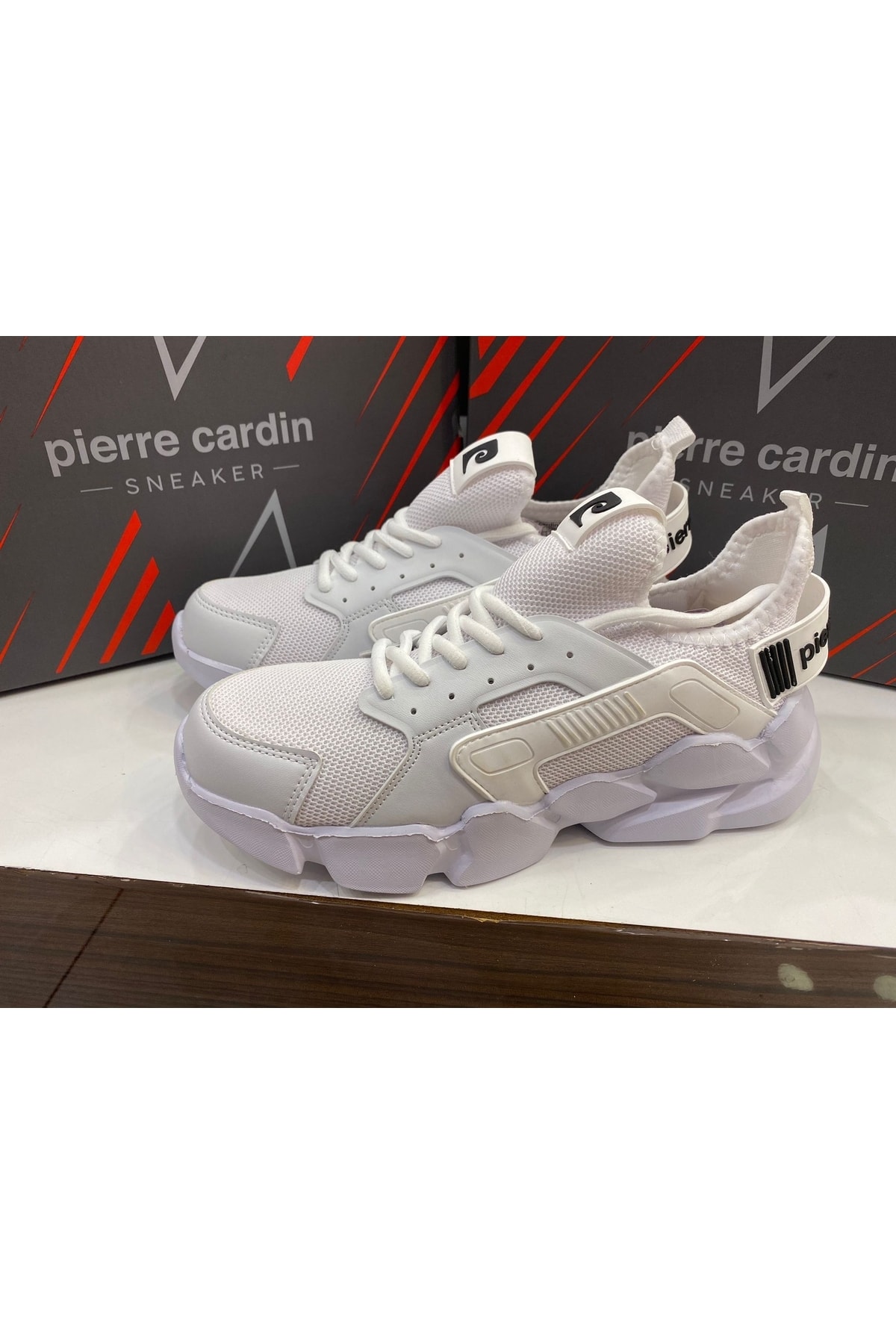 کفش اسنیکر زنانه راسته | پیر کاردین Pierre Cardin pc-31367 - تصویر 3
