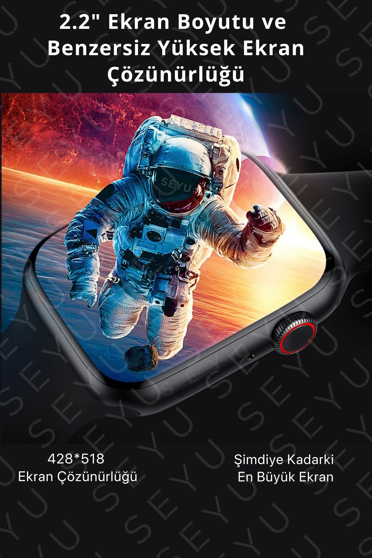 Watch 9 Pro Akıllı Saat Iphone Uyumlu Ve Android Tüm Telefonlara Uyumlu Smartwatch