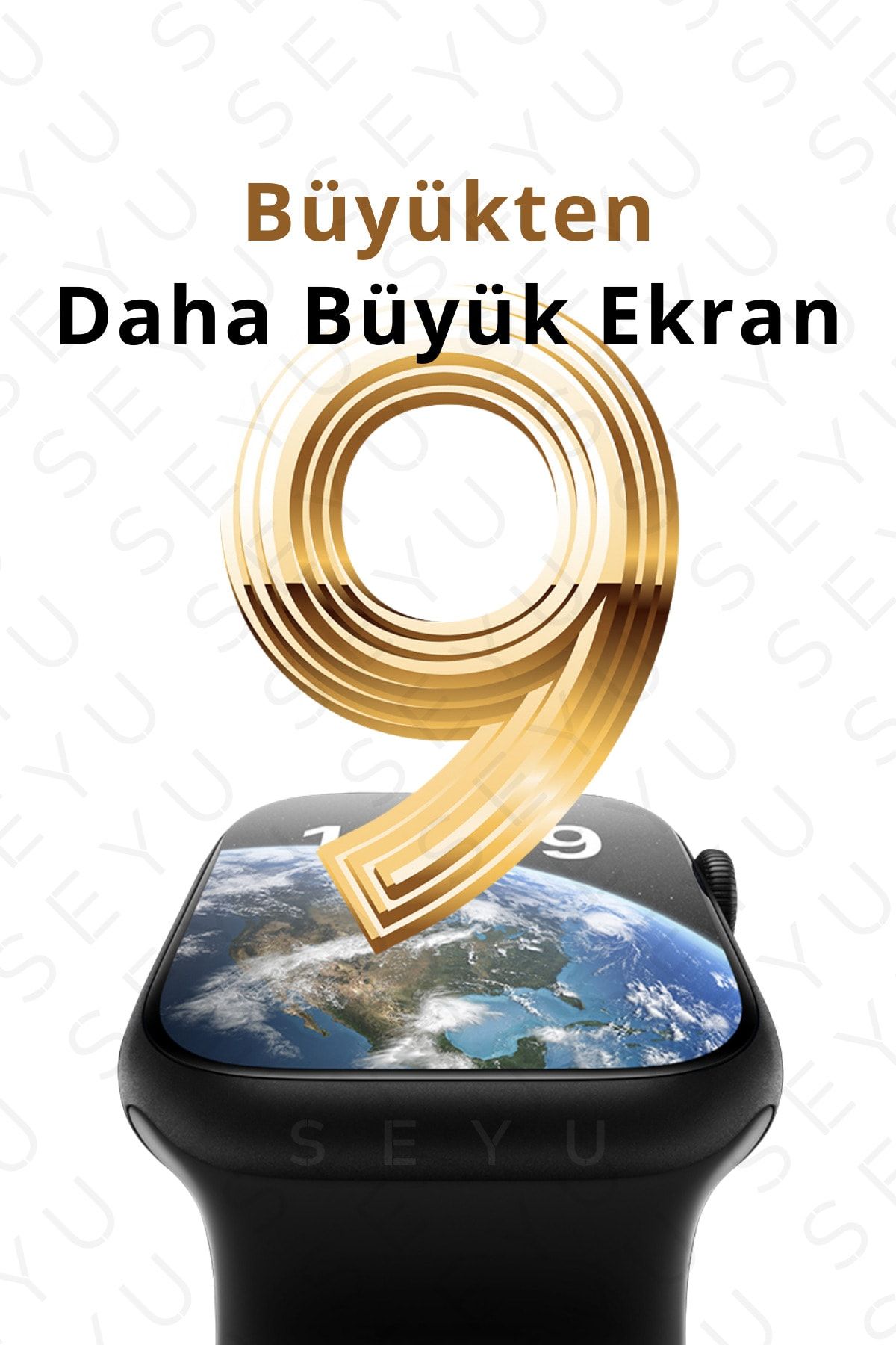 Watch 9 Pro Akıllı Saat Iphone Uyumlu Ve Android Tüm Telefonlara Uyumlu Smartwatch