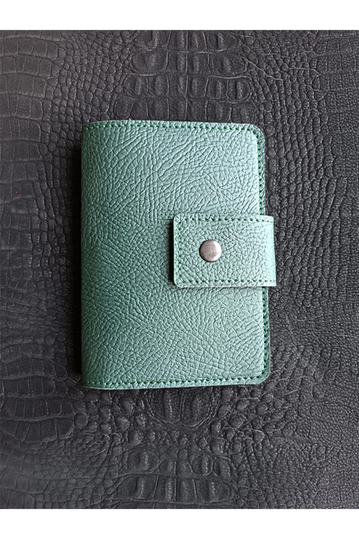 کیف پول مردانه سبز ViP GiFT | VOYAB055 اورجینال - تصویر 4