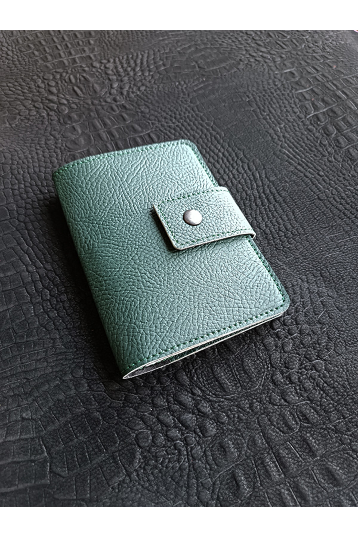 کیف پول مردانه سبز ViP GiFT | VOYAB055 اورجینال - تصویر 6