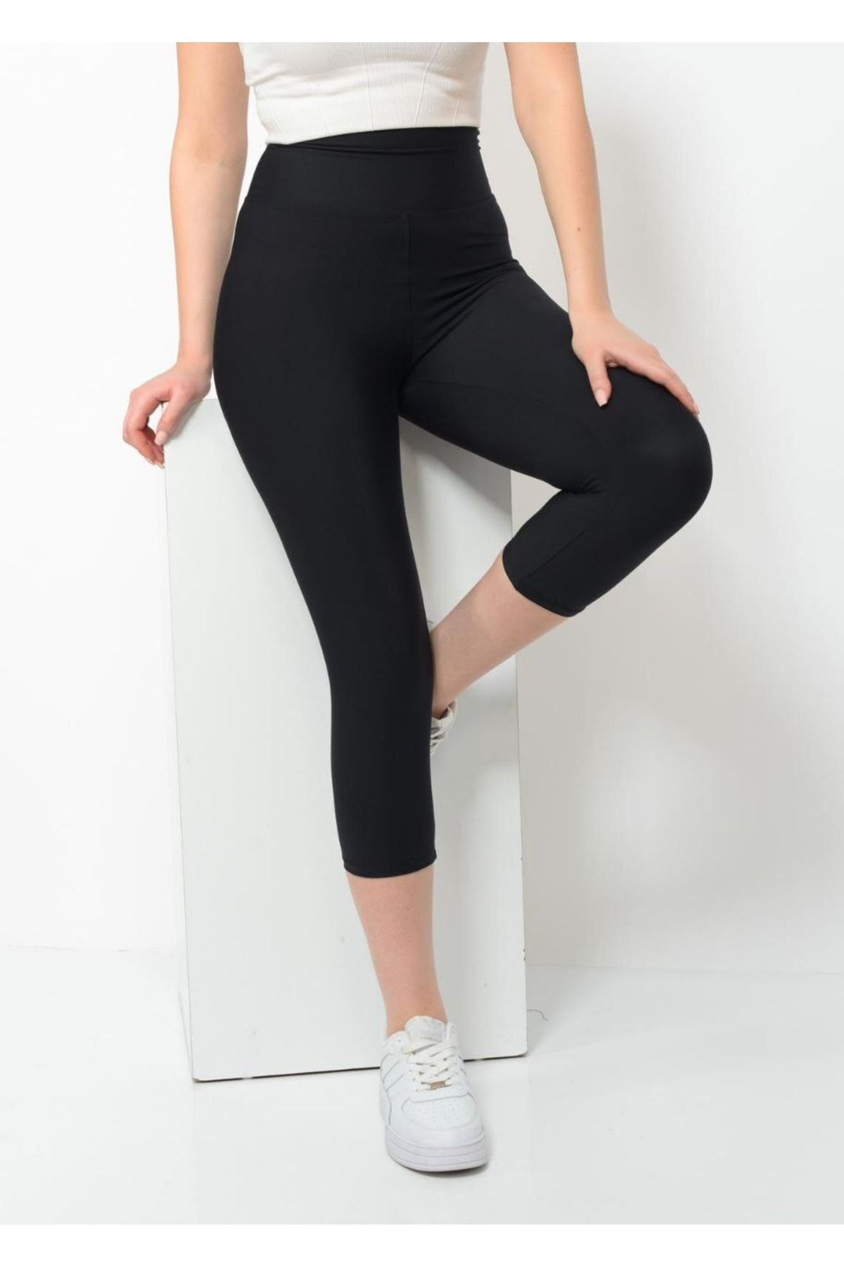 Capri length sales tights