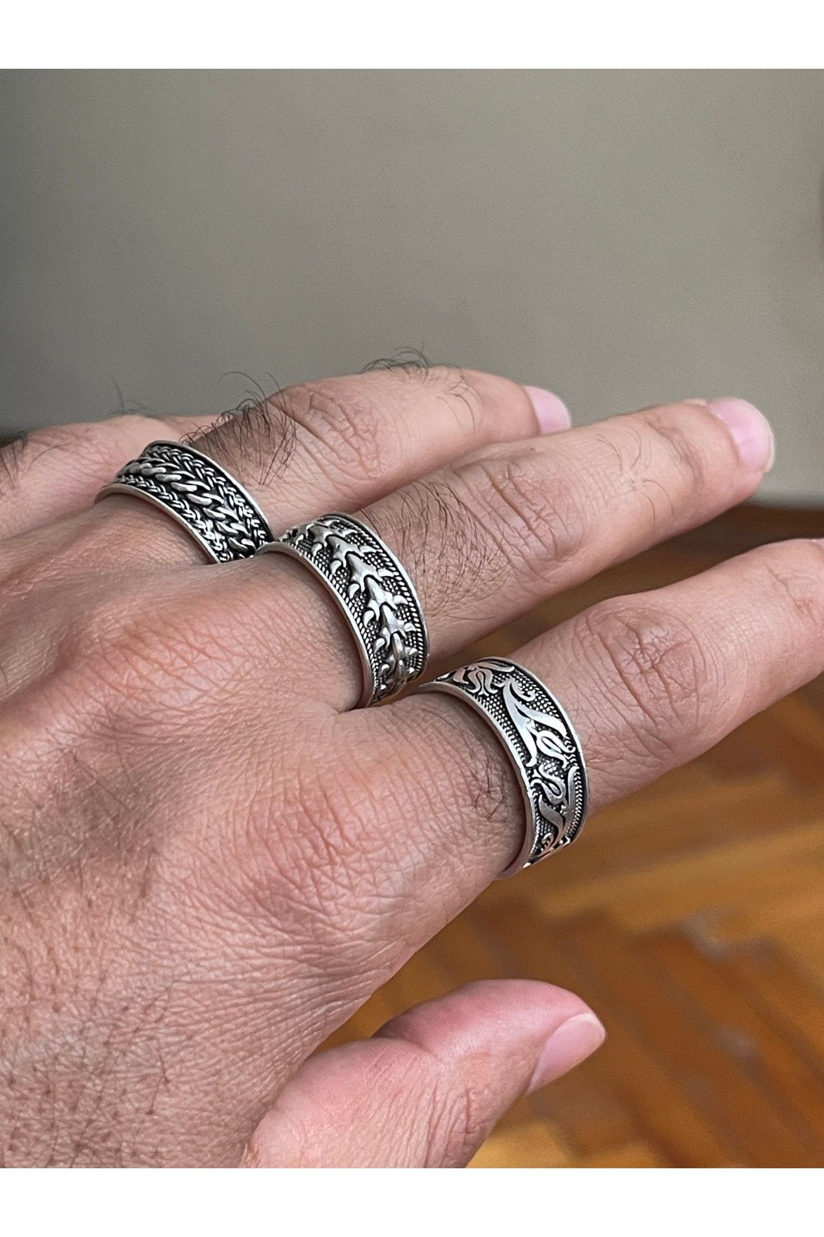 Silver shop plated rings