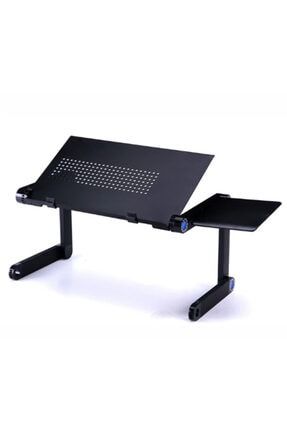 Teknozon Sogutuculu Yukseklik Ayarli Portatif Katlanabilir Laptop Ipad Macbook Sehpasi Stand Trendyol
