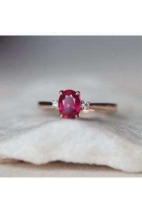Cem Aykan Kuyumculuk Green Topaz Sevilla Tektas Yuzuk Ak336 Trendyol