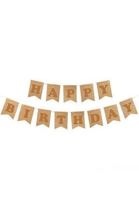 Gold Kraft Happy Birthday Flama Bnr-062 8681944301143