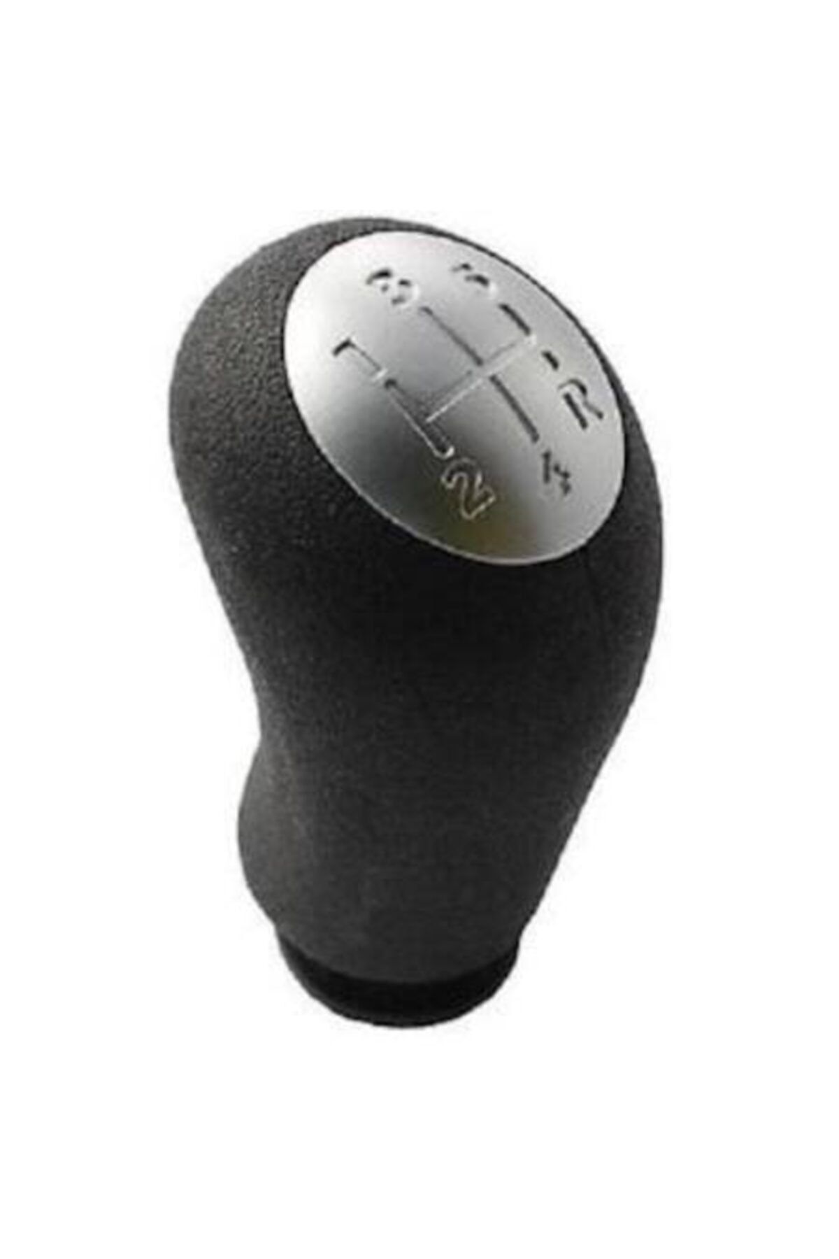 AutoWorld-Renault Megane 2 Fluence Clio 3 Scenic 2 Logan Chrome Gear Shift Knob - Cover 5 Forward 1