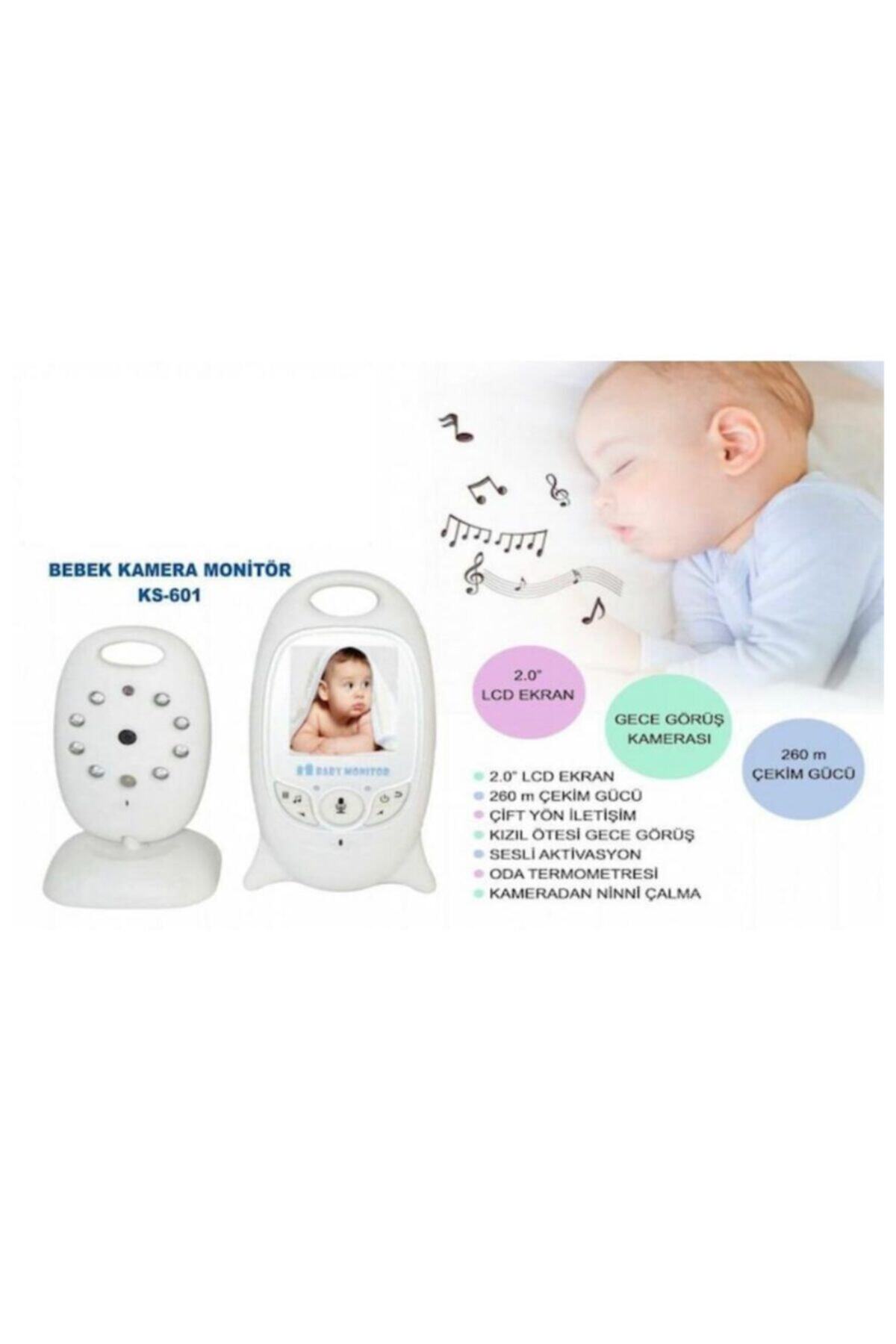 Angel Eye Bebek Kamerası Gece Görüşlü Monitör Wifili Kamera Net Görüntü Ve Cızırtısız Angeleye Ks-601 Ensağlm fotoğrafı 3 (önizleme)