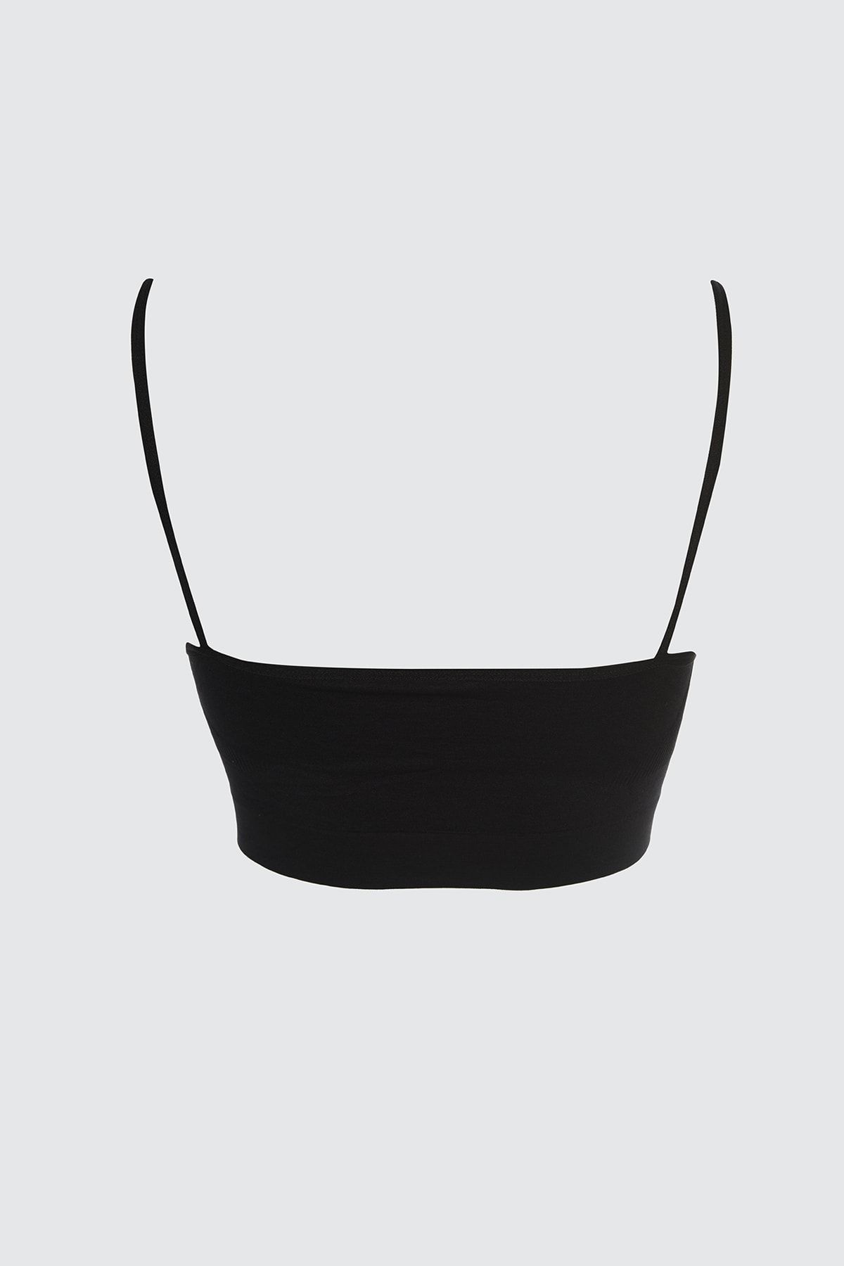 Trendyol Collection-Schwarzes nahtloses String-Bustier - THMAW21BS0002 7