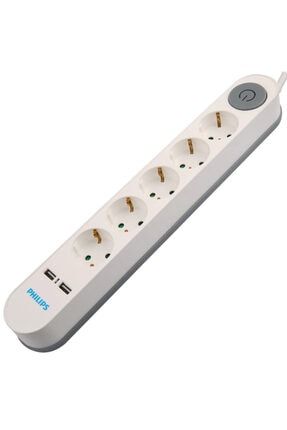 Philips Philips Sps1050b 51 5li 2 Metre Kablolu 2100 Joule Anahtarli Akim Korumali Priz Beyaz Trendyol