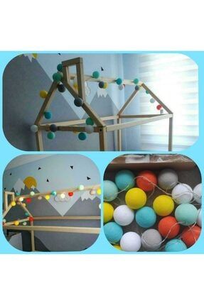 Asktoplarim Montessori Isikli Top Aydinlatma 3 Metre 20 Li Set Trendyol