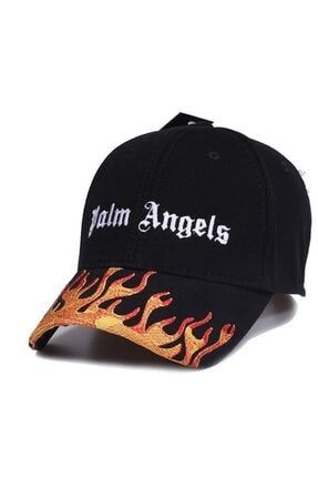 Palm Angels Logolu Unisex Lüks Marka Siyah Şapka COSMO1392OUT