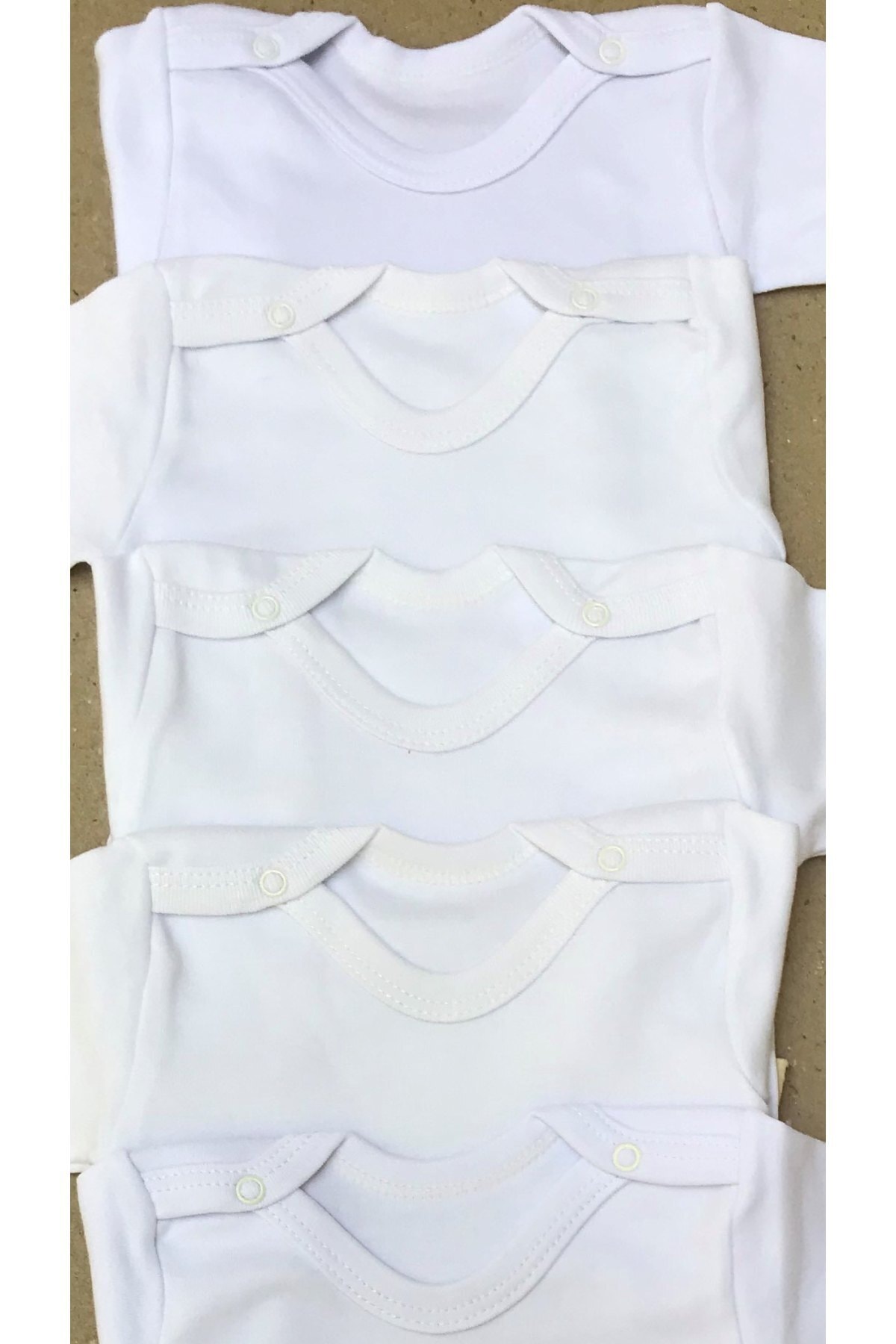 بادی نوزادی پسرانه – دخترانه سفید bebedino | 1400119 اورجینال - تصویر 4