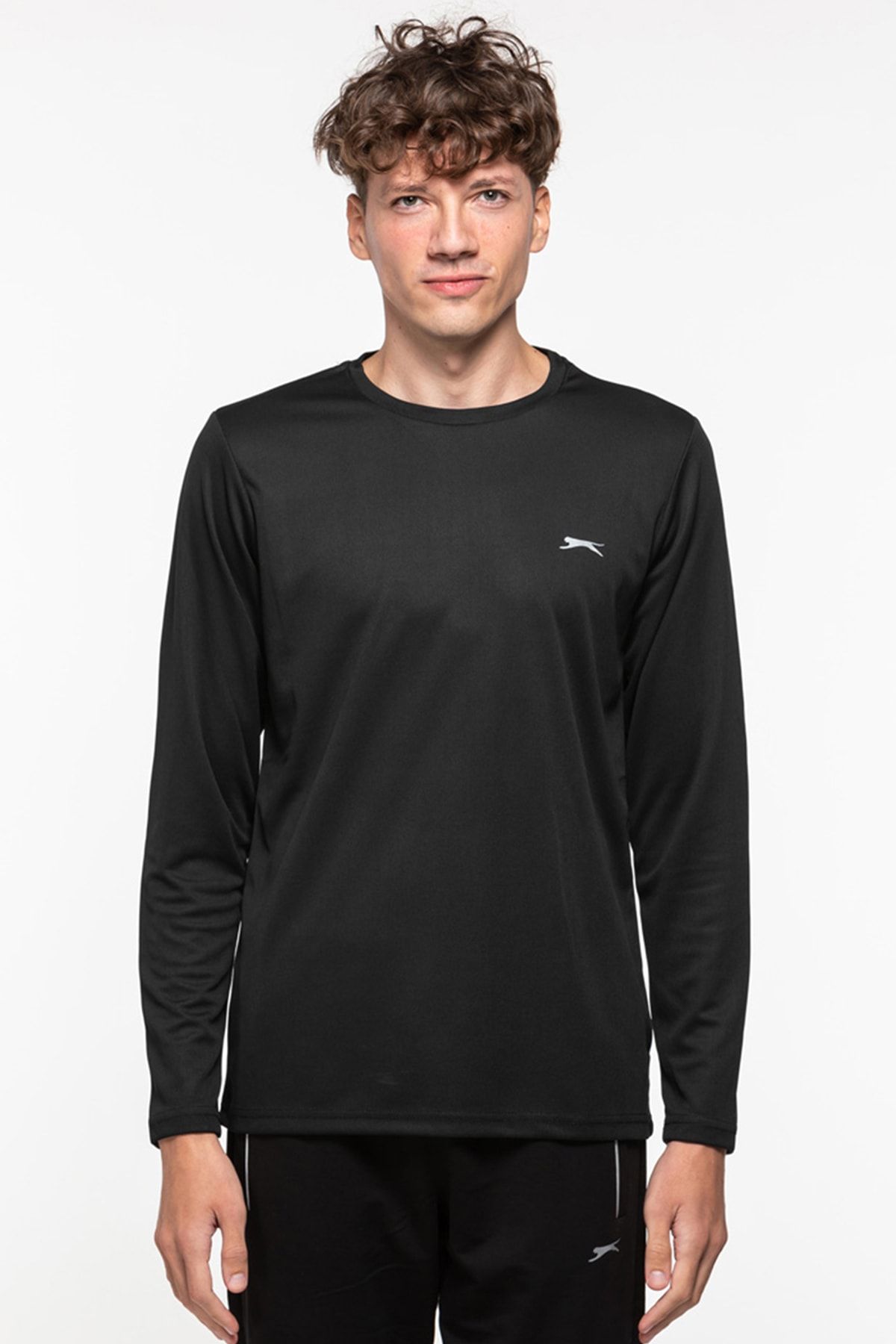 Slazenger Self Erkek T Shirt Yesil Slazenger