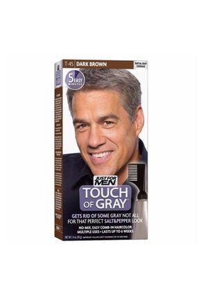 Erkek Koyu Kahve Saç Boyası Touch Of Grey 8680937004504 T-45