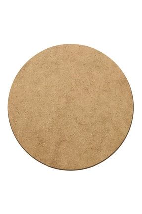 Rafhomestore Supla 12 Adet 3 Mm Ham Mdf 33 Cm Cap Yuvarlak Trendyol