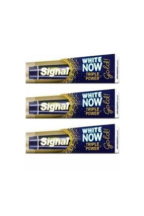 White Now 75 Ml Gold Diş Macunu X3 Adet 16990888