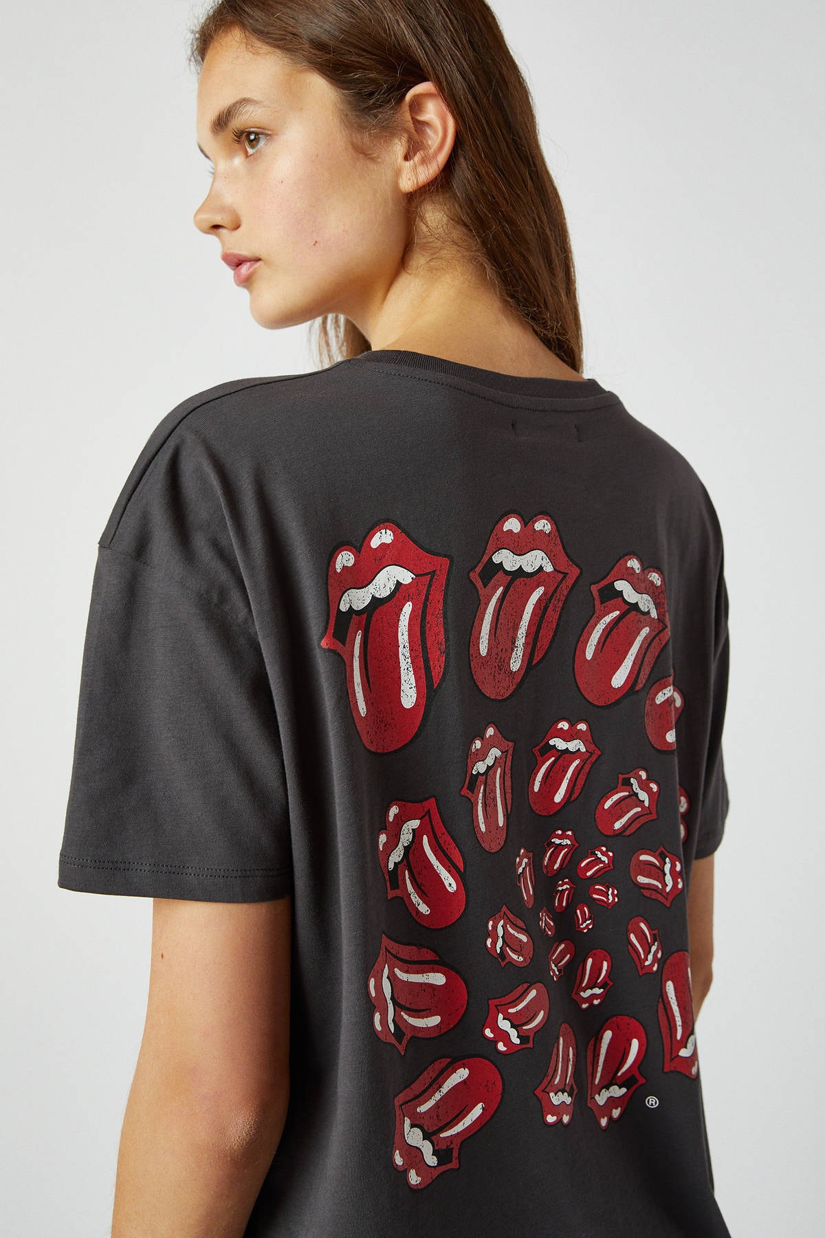 Camiseta rolling stones mujer pull and bear Clearance