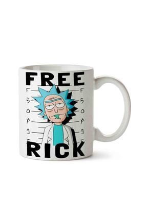 Rick And Morty Free Rick Porselen Kupa Bardak MD0000000001239