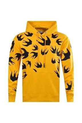 alexander mcqueen yellow hoodie