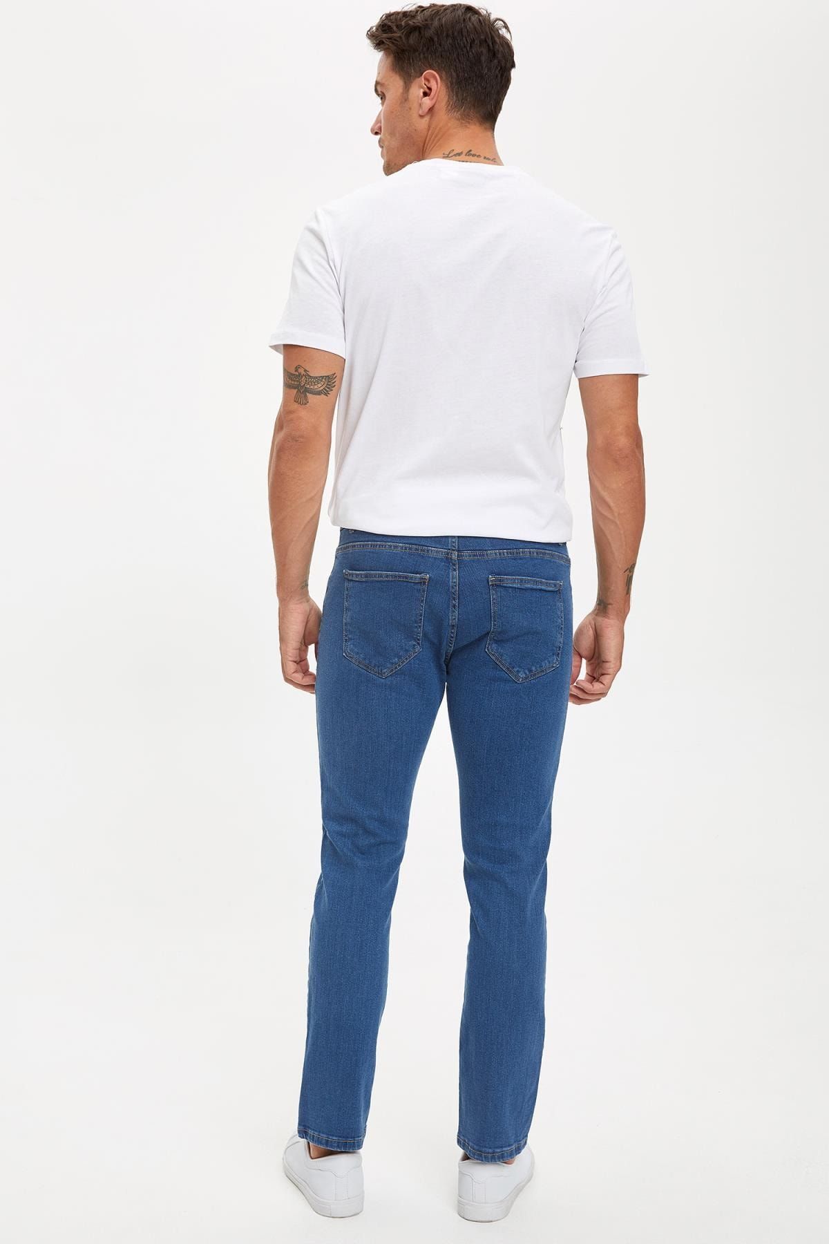 DeFacto-Παντελόνι Sergio Regular Fit 3