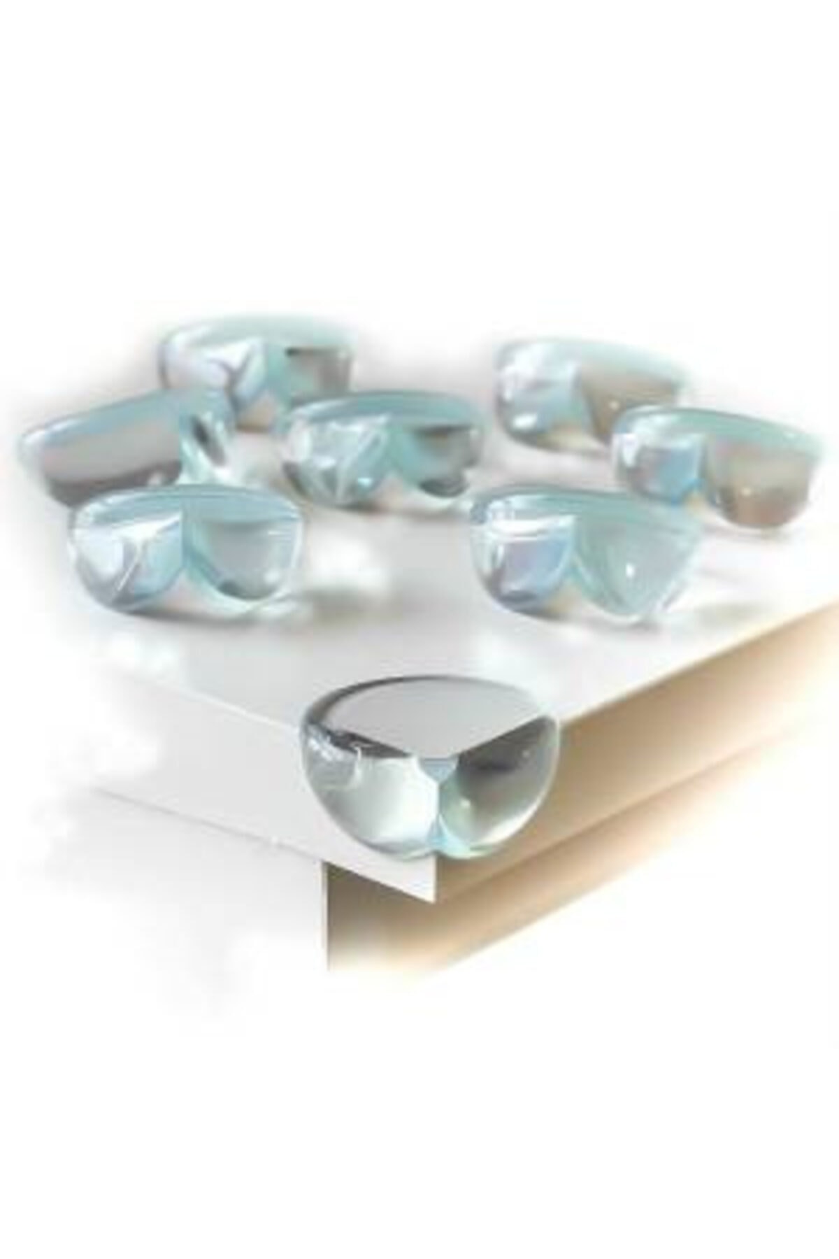 Carneil Silikon Çocuk Güvenlik Masa Köşe Koruyucu 4 Adet Birden fotoğrafı 6 (önizleme)