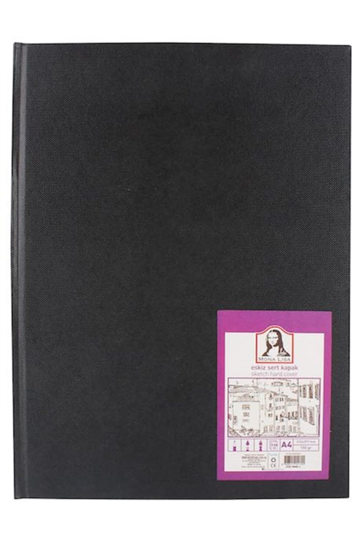 Südor-Mn06-4 دفتر رسم بغطاء صلب A4 100 جرام 120yp 1