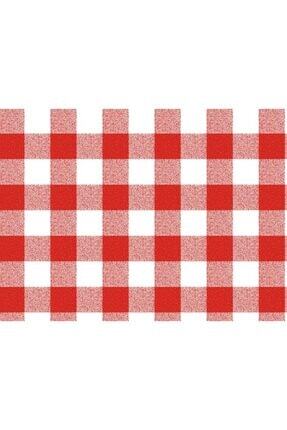 Fantastic Ekose Desen Pvc 140x180 Cm Masa Ortusu Kirmizi Trendyol