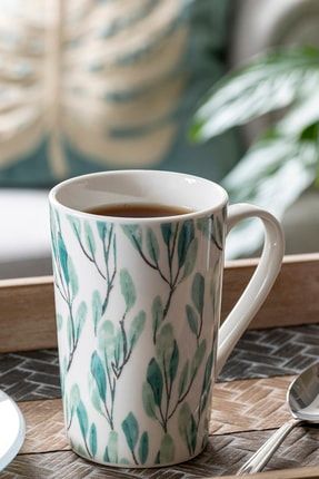 English Home Petit Seramik Kupa 350 Ml Yesil Trendyol