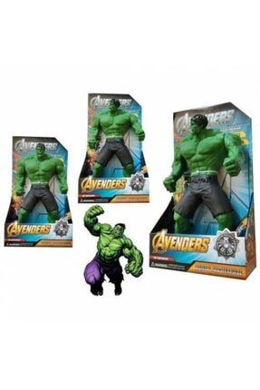 Sesli Işıklı Hulk Yeşil Dev Adam Oyuncak Figür 30 cm AN564545656