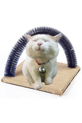 Fırçalı Kedi Kaşınma Sürtünme Ve Masaj tahtası Tek-Kaşınma-Platformu