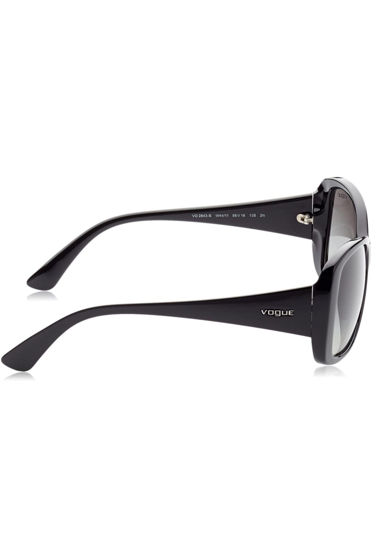 عینک آفتابی مشکی زنانه VO 2843-S W44/11 55 اورجینال Vogue