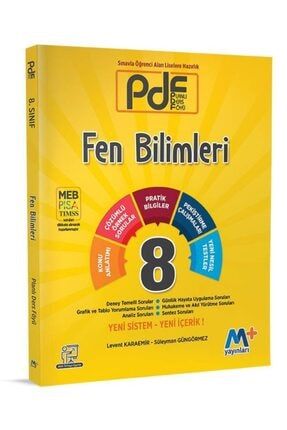 Yanit Yayinlari Marti Yayinlari 8 Sinif Fen Bilimleri Pdf Planli Ders Foyu Trendyol