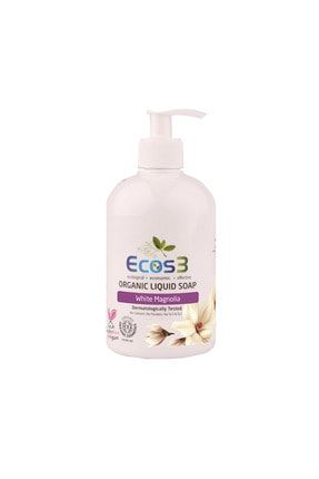 Organik Sıvı Sabun Beyaz Manolya - 500 ml K-EC3-1121