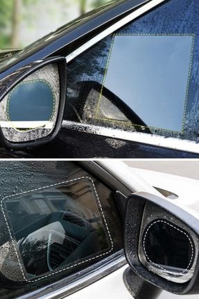 4lü Set Oto Dış Ayna Yağmur Kaydırıcı Film Araba Yan Cam Dikiz Aynası MBDLSODAYKFAYCDA