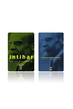 Emile Durkheim, Sosyolojik Yöntemin Kuralları, Intihar (2 Kitap) Set EMLL01