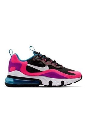 nike air max 270 kad?n krem-mor spor ayakkab?