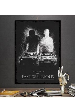 The Fast And The Furioust Efsane Film Tasarım 50x70cm Hediyelik Dekoratif 8mm Ahşap Tablo Trendyol-1-6-28