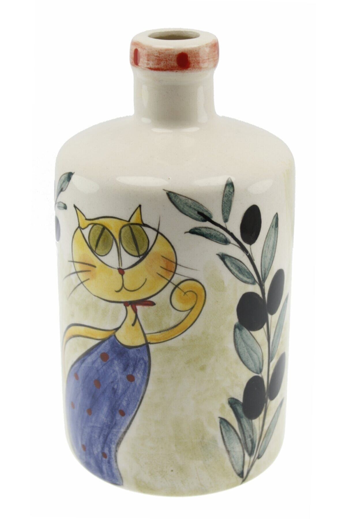 Zeytin Dalı Model Mutfak Tipi Yağ Şişesi 900 ml