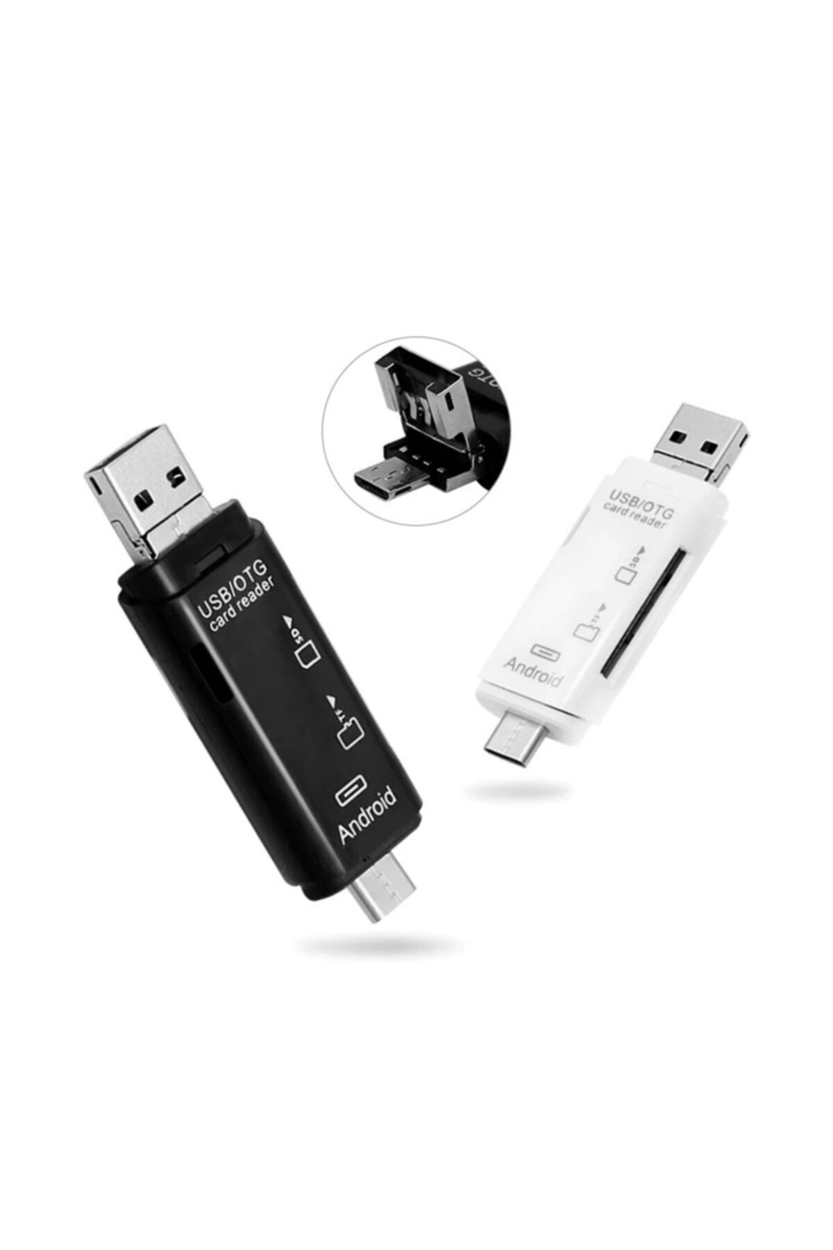 valkyrie-Otg Type C & Micro USB & USB 3in1 Card Reader Usb2.0 9