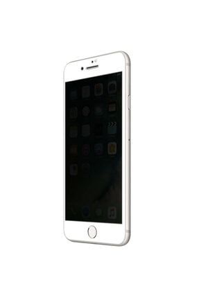 Iphone 7 Plus Kavisli Gizlilik Filtreli Zengin Çarşım Hayalet Ekran Koruyucu Beyaz İ7PLUS-9D-PRİVACY