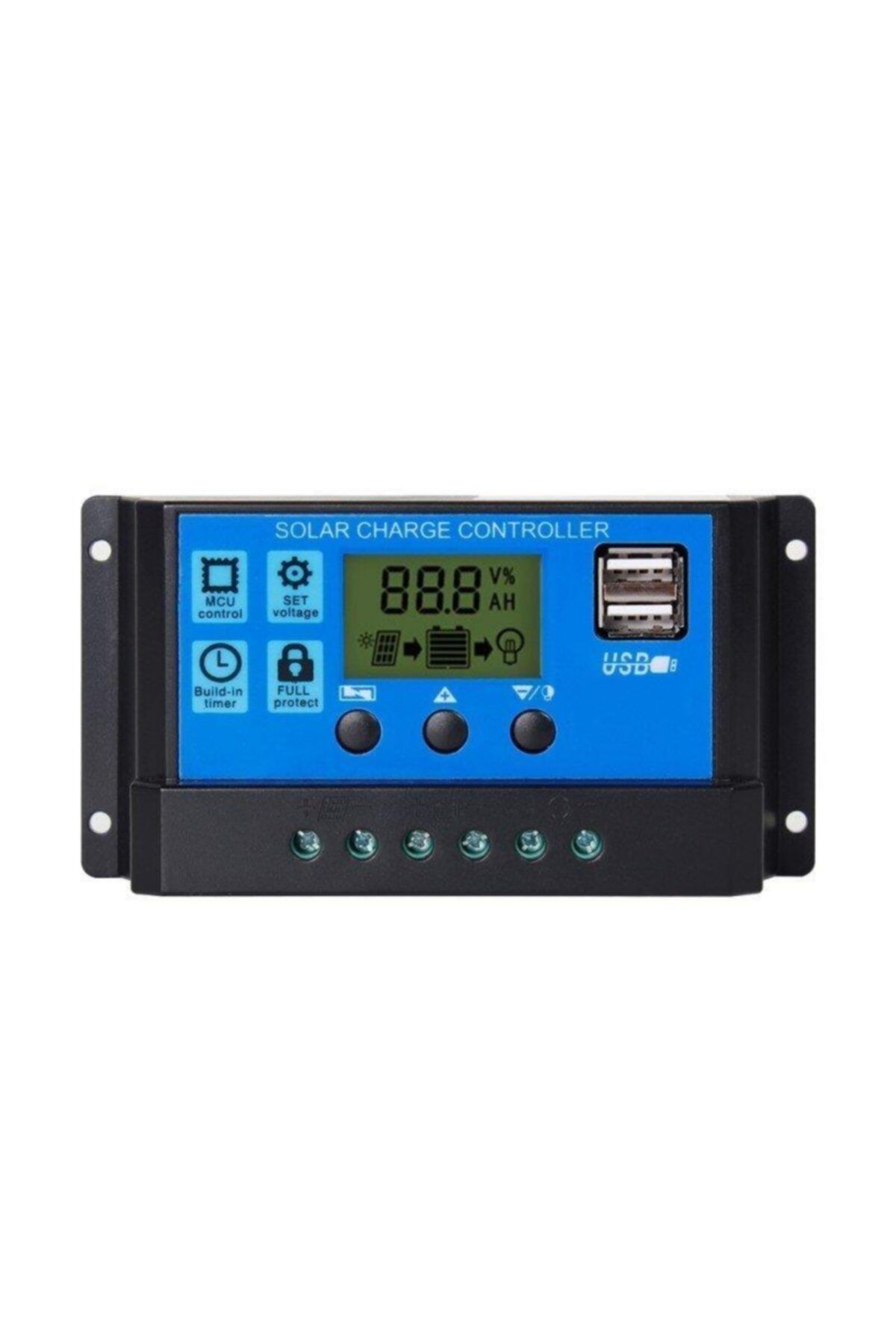 Genel Markalar Solar Panel Akü Şarj Cihazı 30a 12/24v