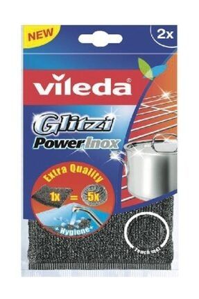 Glitzi Power Inox Çelik Bulaşık Teli 2'li 57751